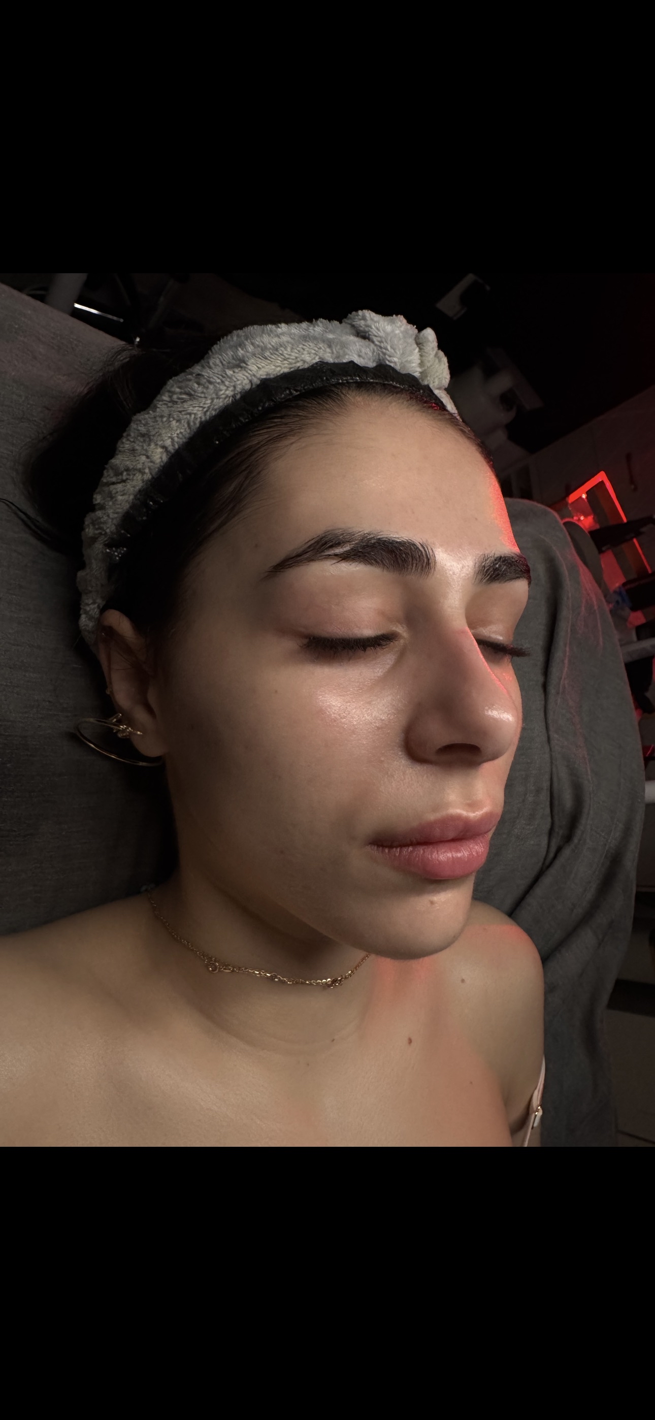 Ramadan Radiance client glow close-up