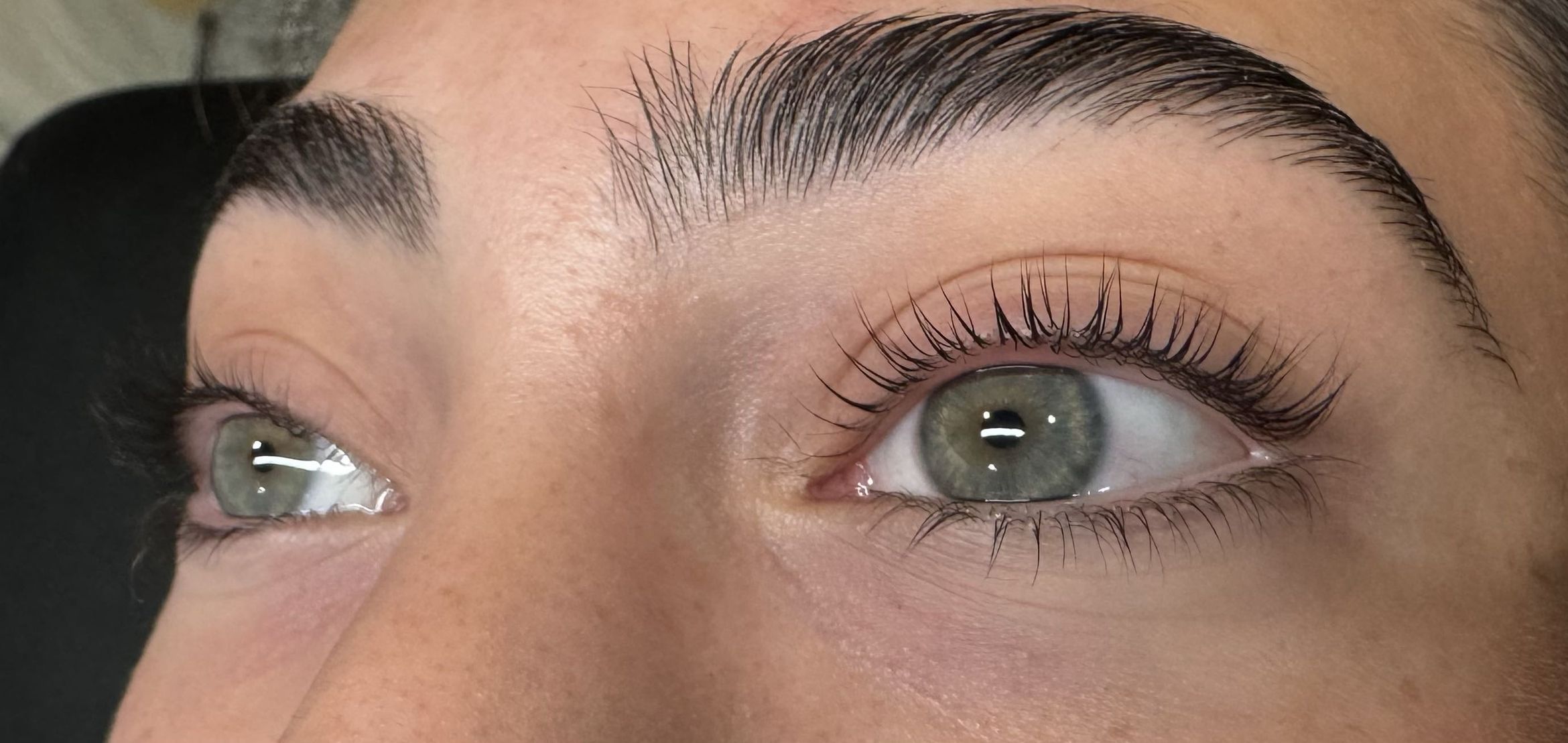 Ramadan Radiance brow closeup detail