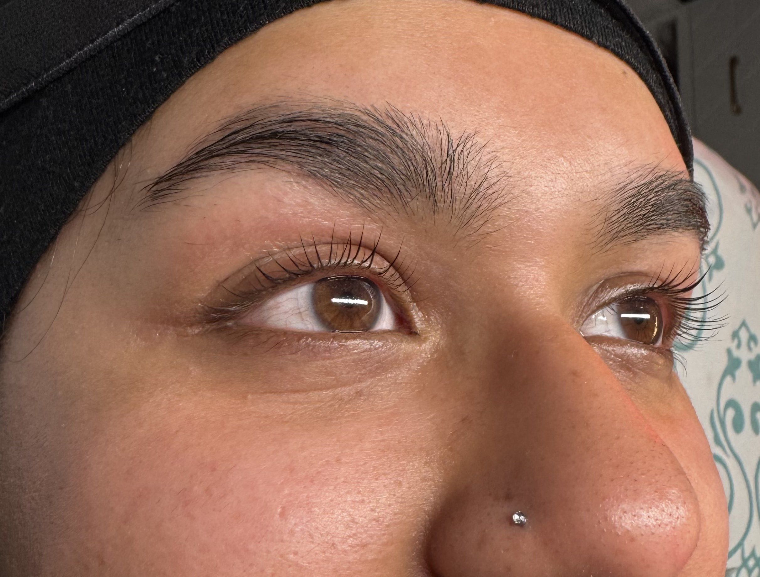 Ramadan Radiance brow closeup